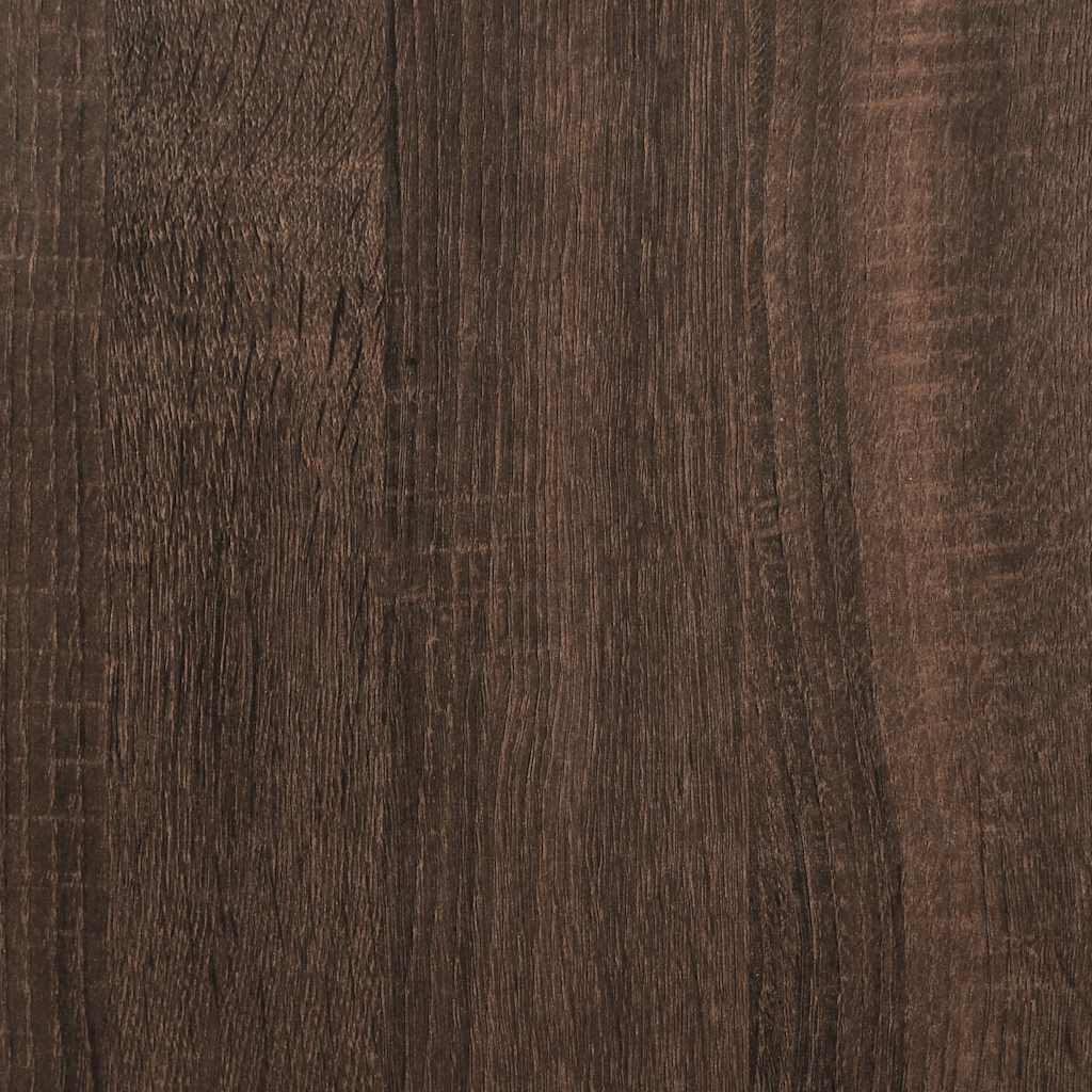 Bedside Cabinets 2 pcs Brown Oak 40x40x55 cm Engineered Wood