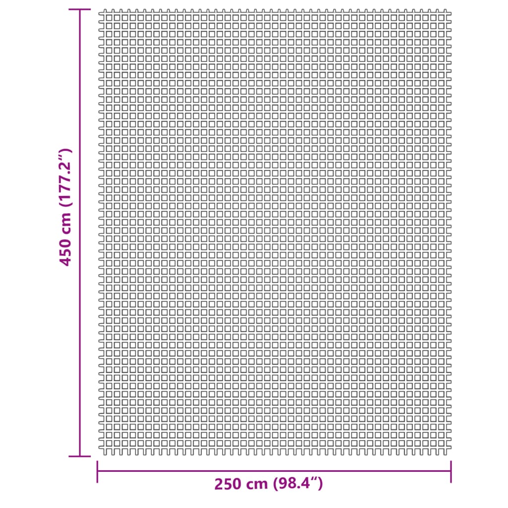 Tent Carpet Cream 4.5x2.5 m