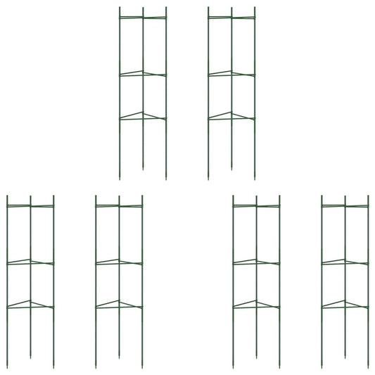 Tomato Cages 6 pcs 116 cm Steel and PP