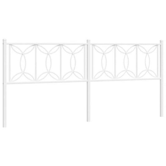 Metal Replace Headboard White 193 cm