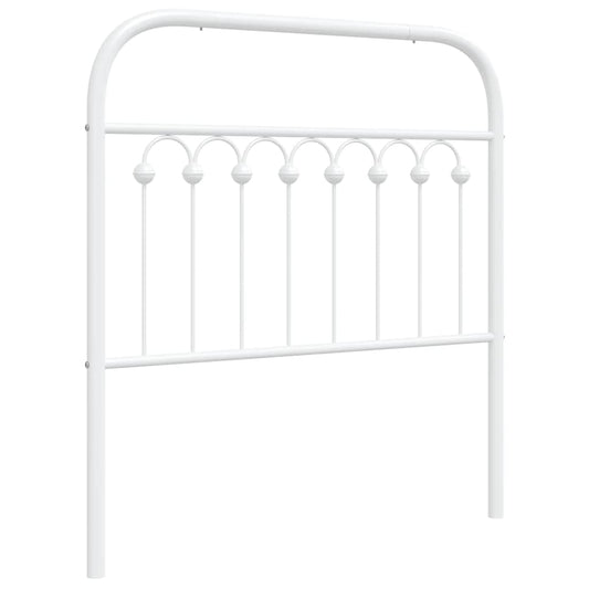 Metal Replace Headboard White 90 cm