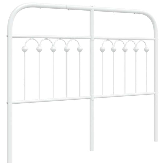 Metal Replace Headboard White 120 cm