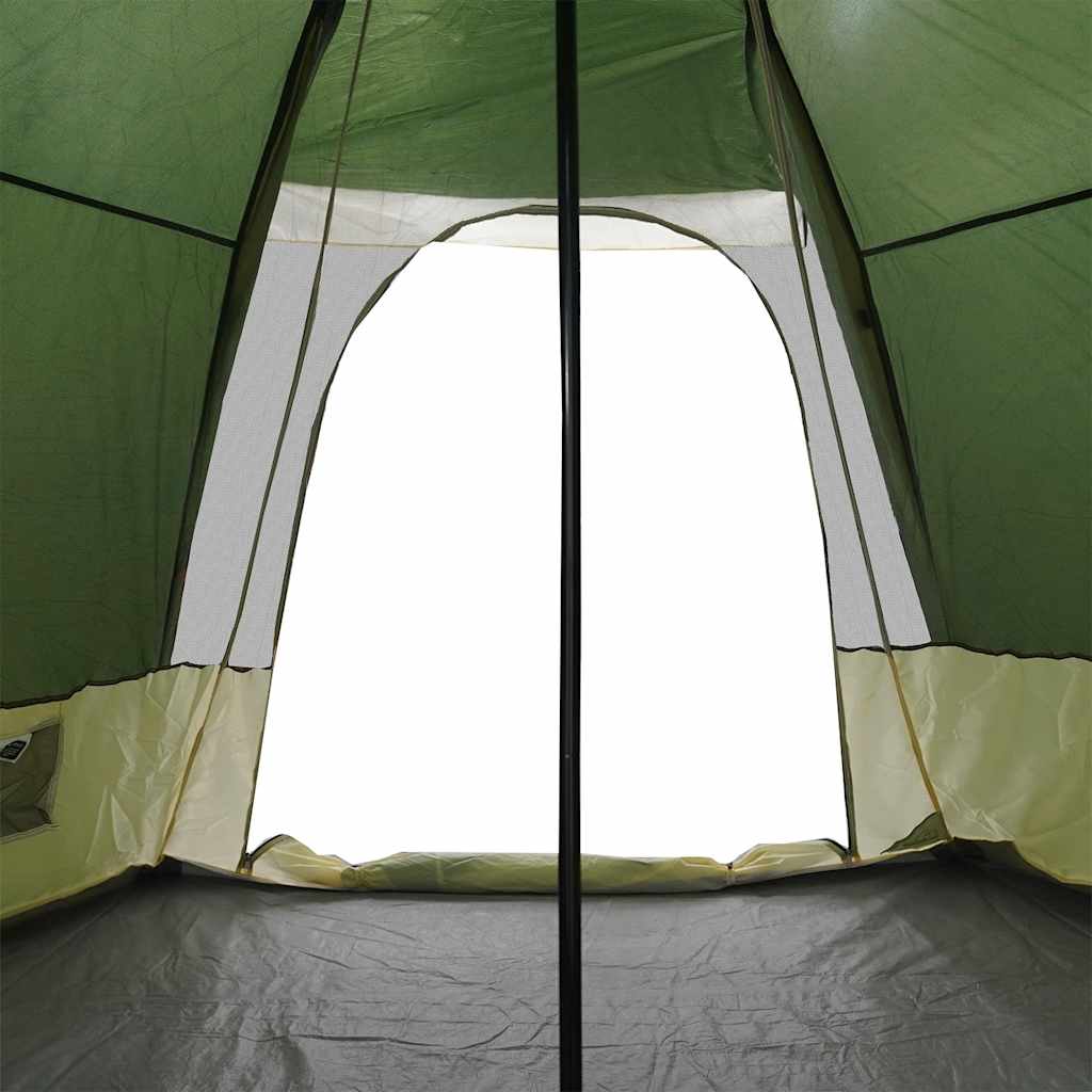 Family Tent Tipi 6-Person Green Waterproof