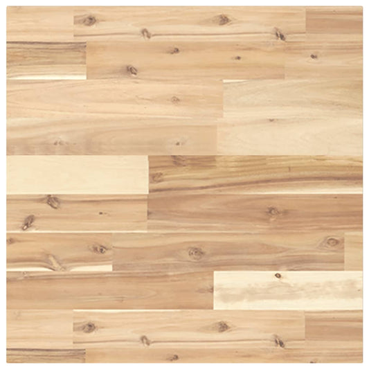 Table Top Square 50x50x2 cm Solid Wood Acacia