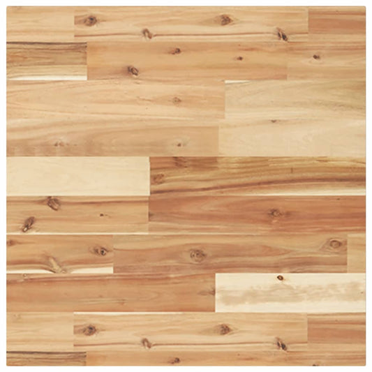 Table Top Square 50x50x2 cm Solid Wood Acacia