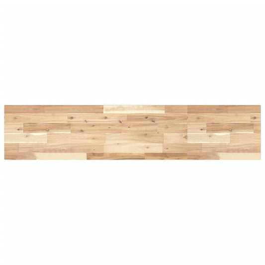 Table Top 160x30x2 cm Rectangular Solid Wood Acacia