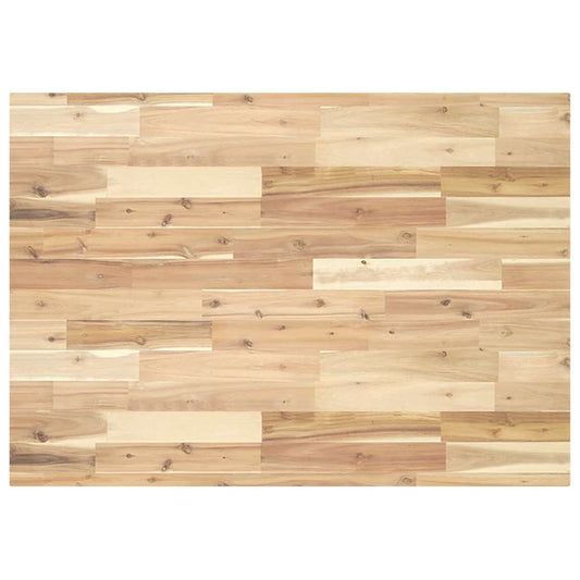 Table Top Rectangular 120x70x4 cm Solid Wood Acacia