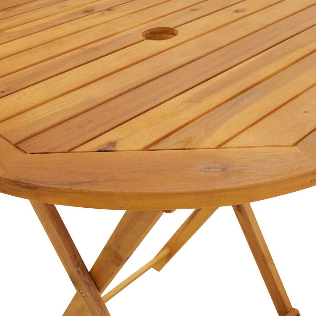 Bistro Set | Taupe, Wood | Solid acacia wood, polyester fabric | Medium
