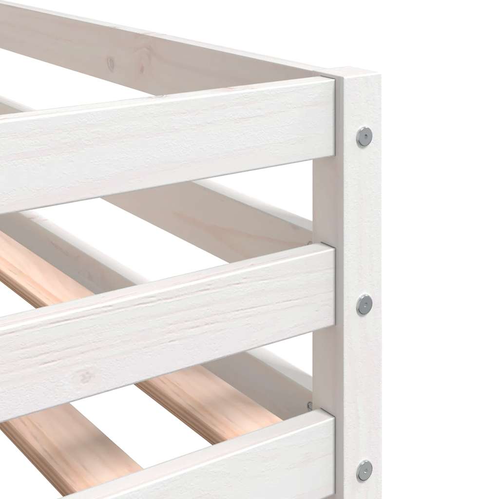 Bunk Bed without Mattress Blue 80x200 cm Solid Wood Pine