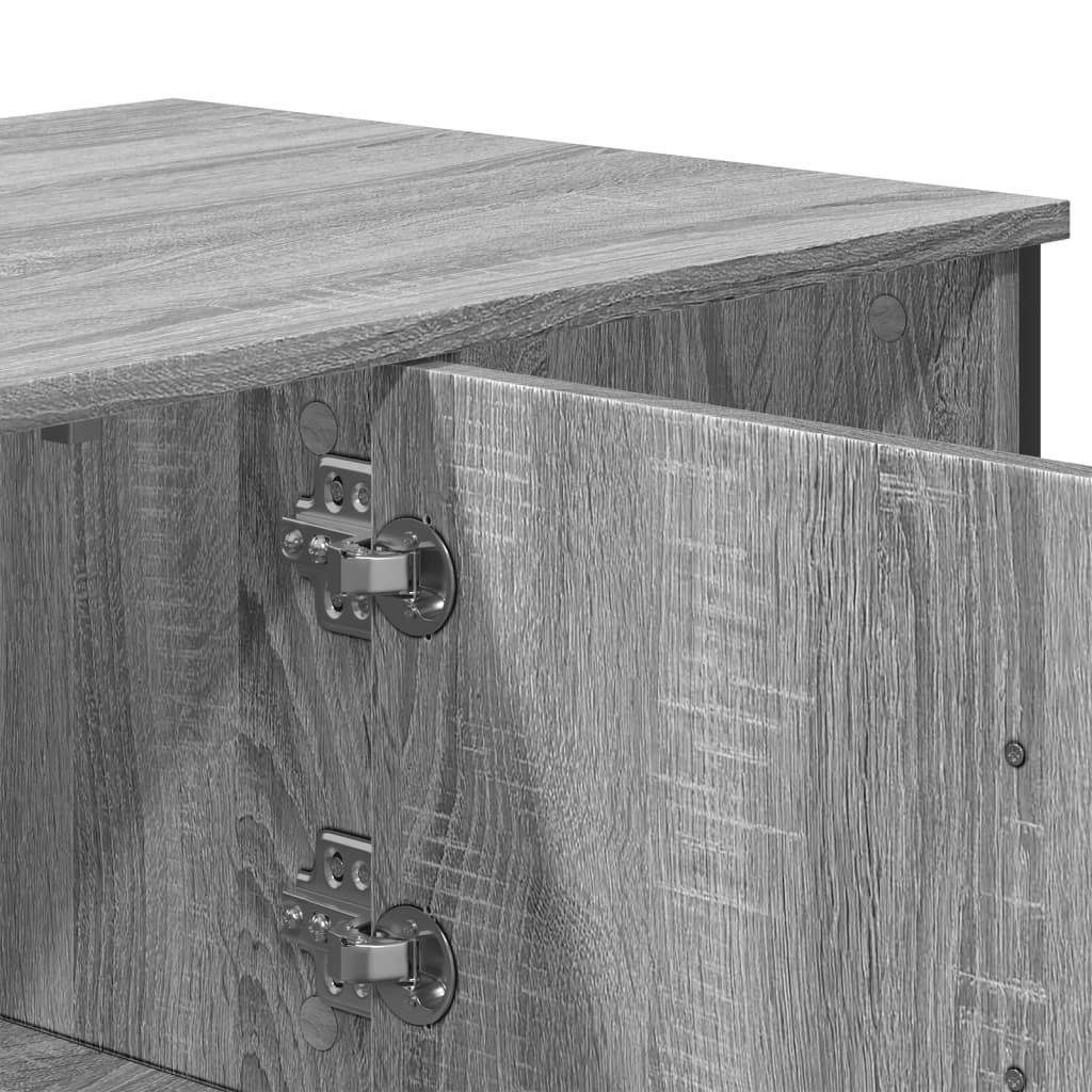 Coffee Table Grey Sonoma 100x51x40 cm Engineered Wood