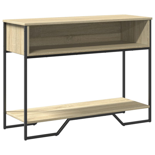 Console Table Sonoma Oak 100x35x74.5 cm Engineered Wood