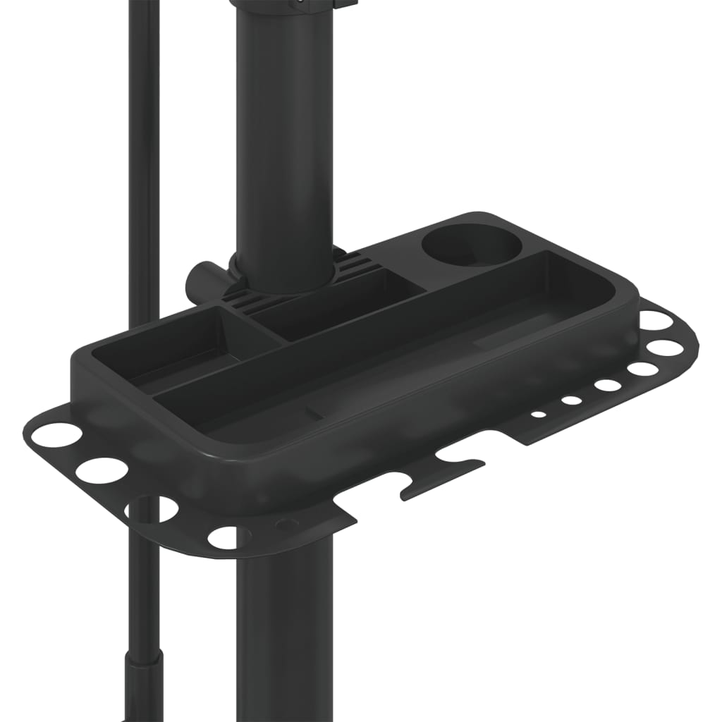 Bike Repair Stand Foldable Adjustable 108-188 cm Blue Steel