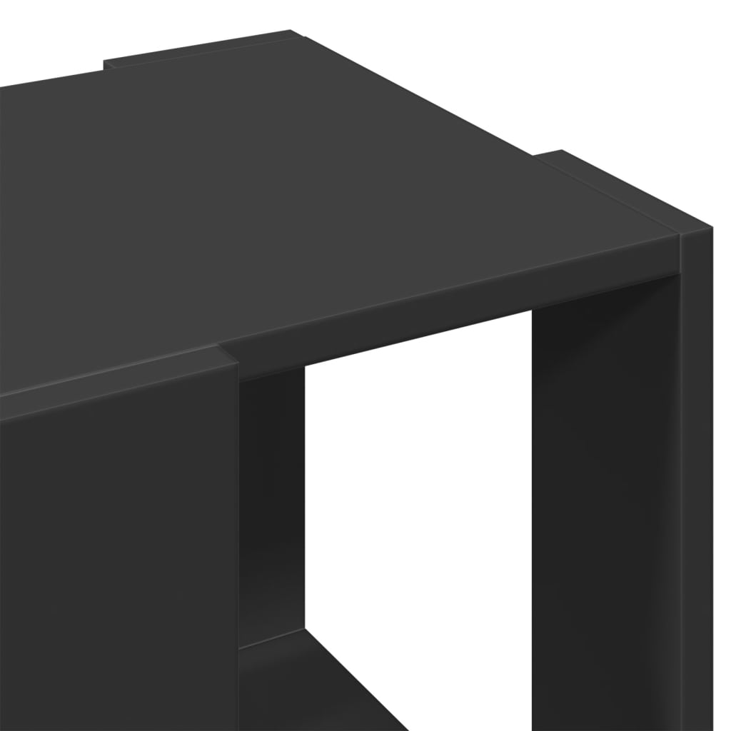 Coffee Table Black 32x32x30 cm Engineered Wood