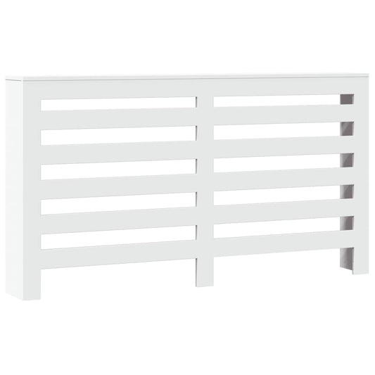 Radiator Cover White 149 x 20 x 82 cm Engineered Wood