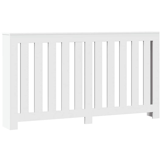 Radiator Cover White 149 x 20 x 82 cm Engineered Wood