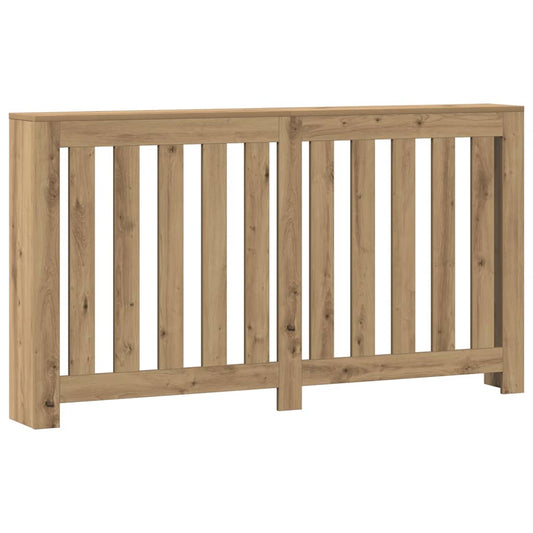 Radiator Cover Oak 149 x 20 x 82 cm Engineered Wood