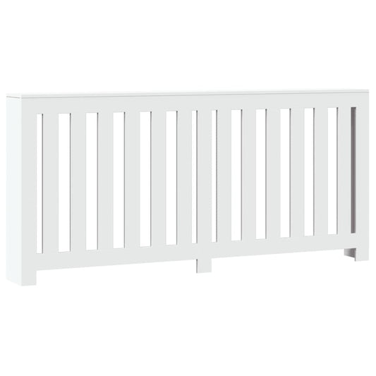 Radiator Cover White 175 x 20 x 82 cm Engineered Wood