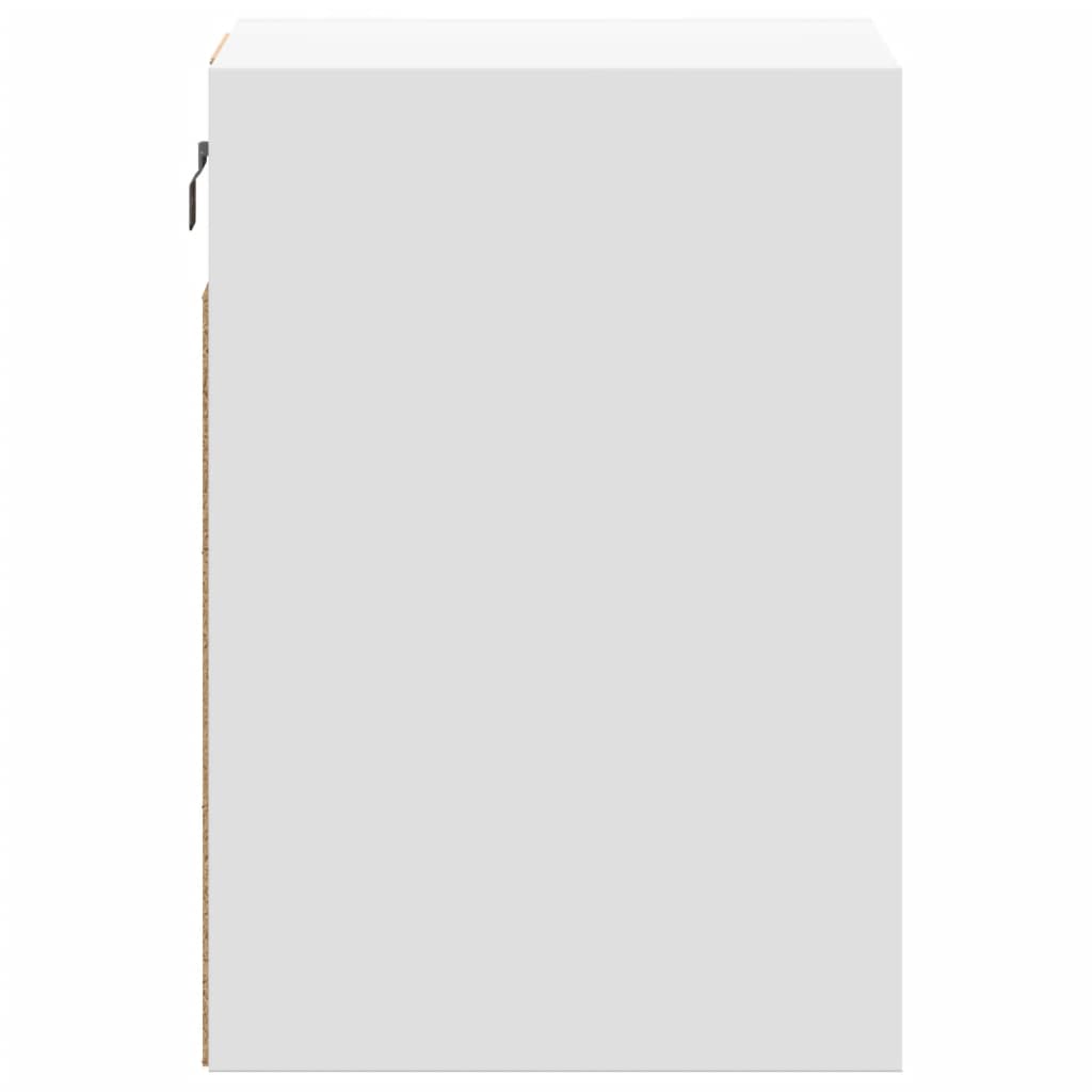 TV Wall Cabinets with LED Lights 2 pcs White 41x31x45 cm