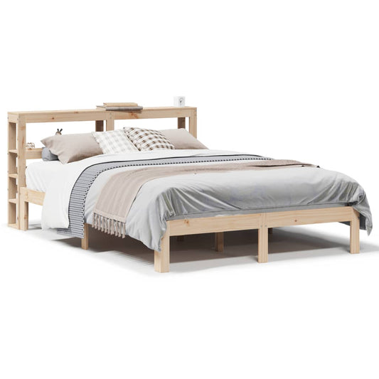 Bed Frame with Headboard without Mattress 150x200 cm