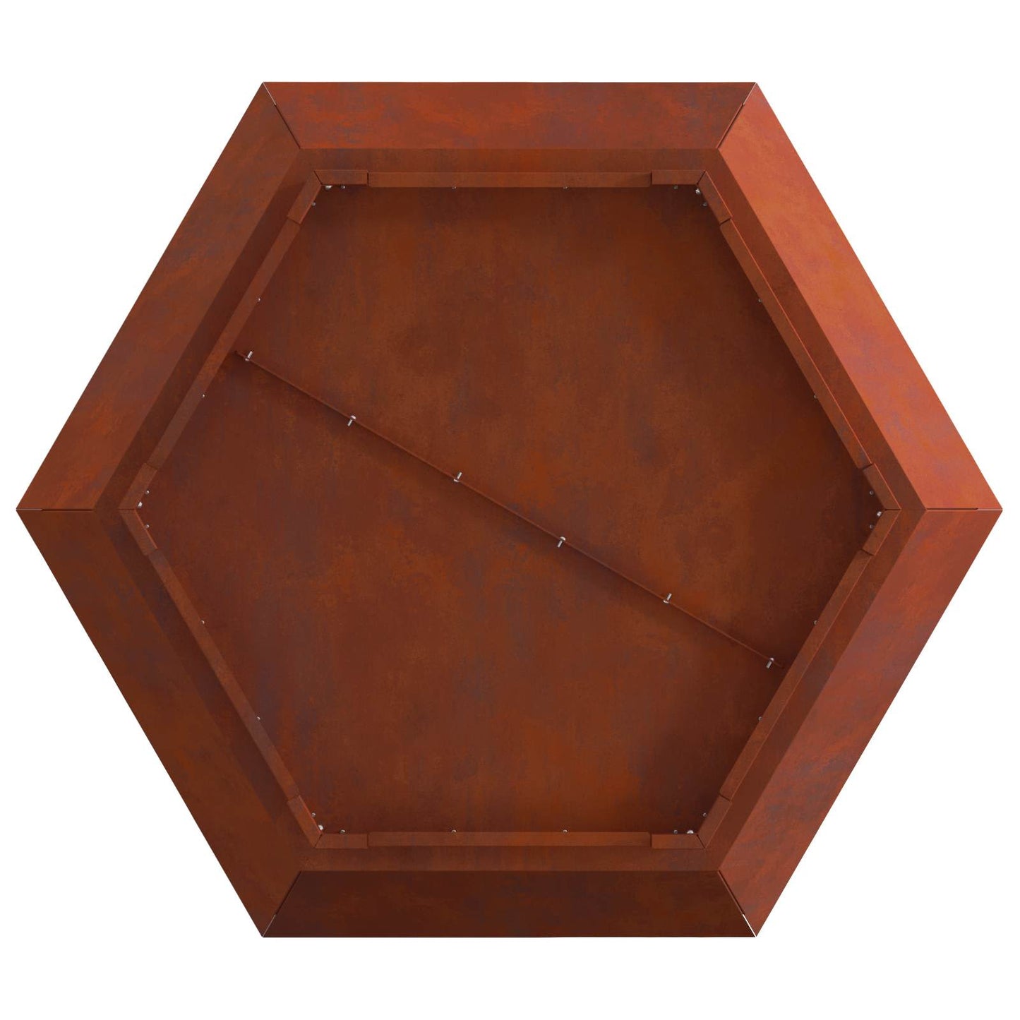 Fire Bowl Rusty 75 x 75 x 28 cm