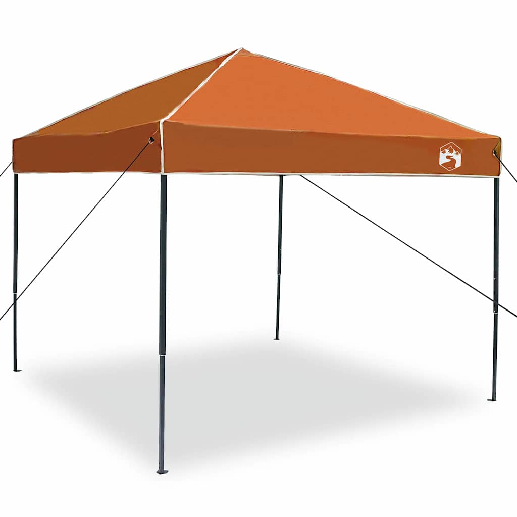 Pop-up Canopy Tent Orange 250 x 250 cm Fabric