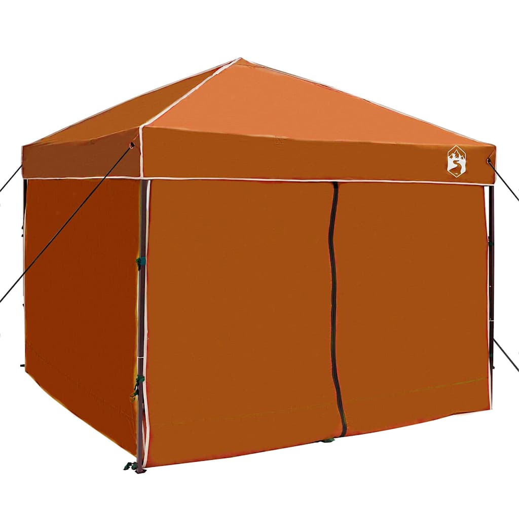 Pop-up Canopy Tent Orange 250 x 250 cm Fabric