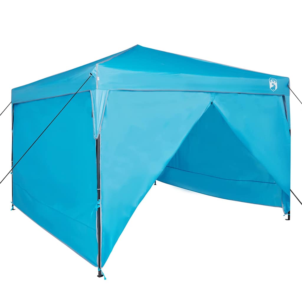 Pop-up Canopy Tent Blue 300 x 300 cm Fabric