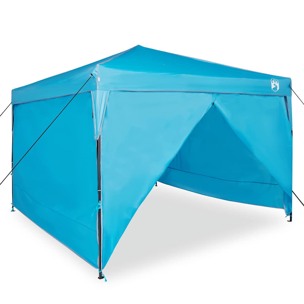 Pop-up Canopy Tent Blue 300 x 300 cm Fabric
