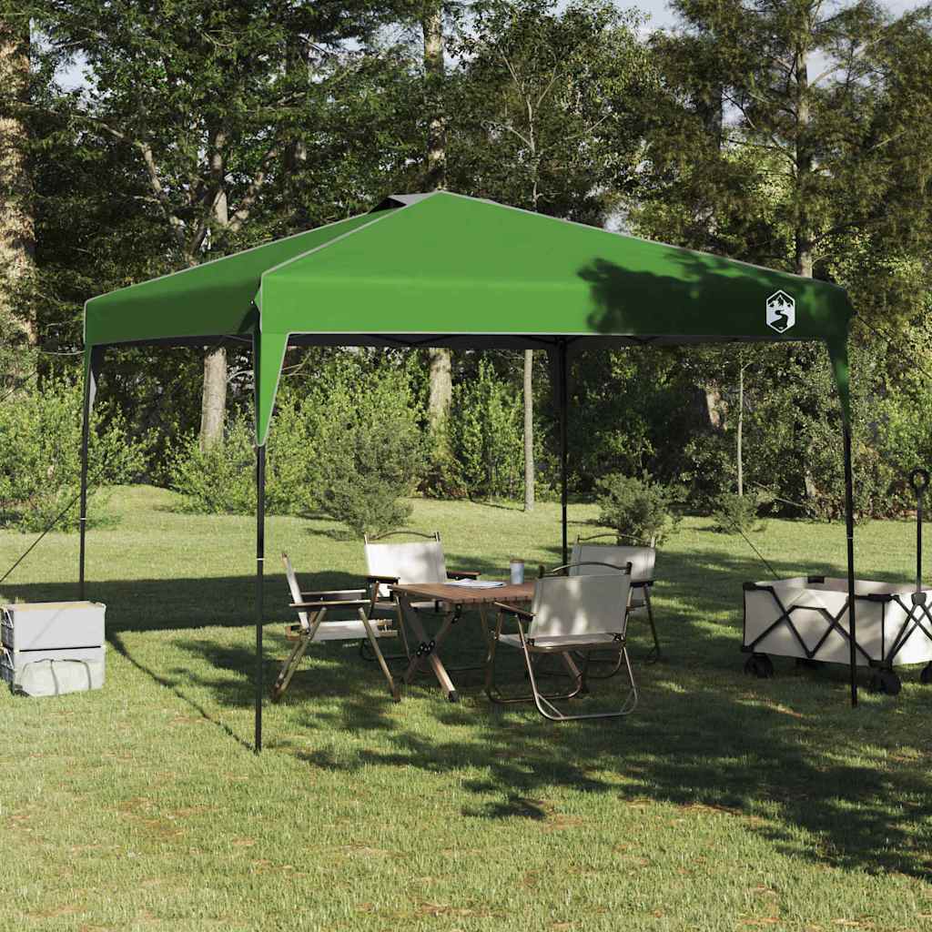 Pop-up Canopy Tent Green 300 x 300 cm Fabric