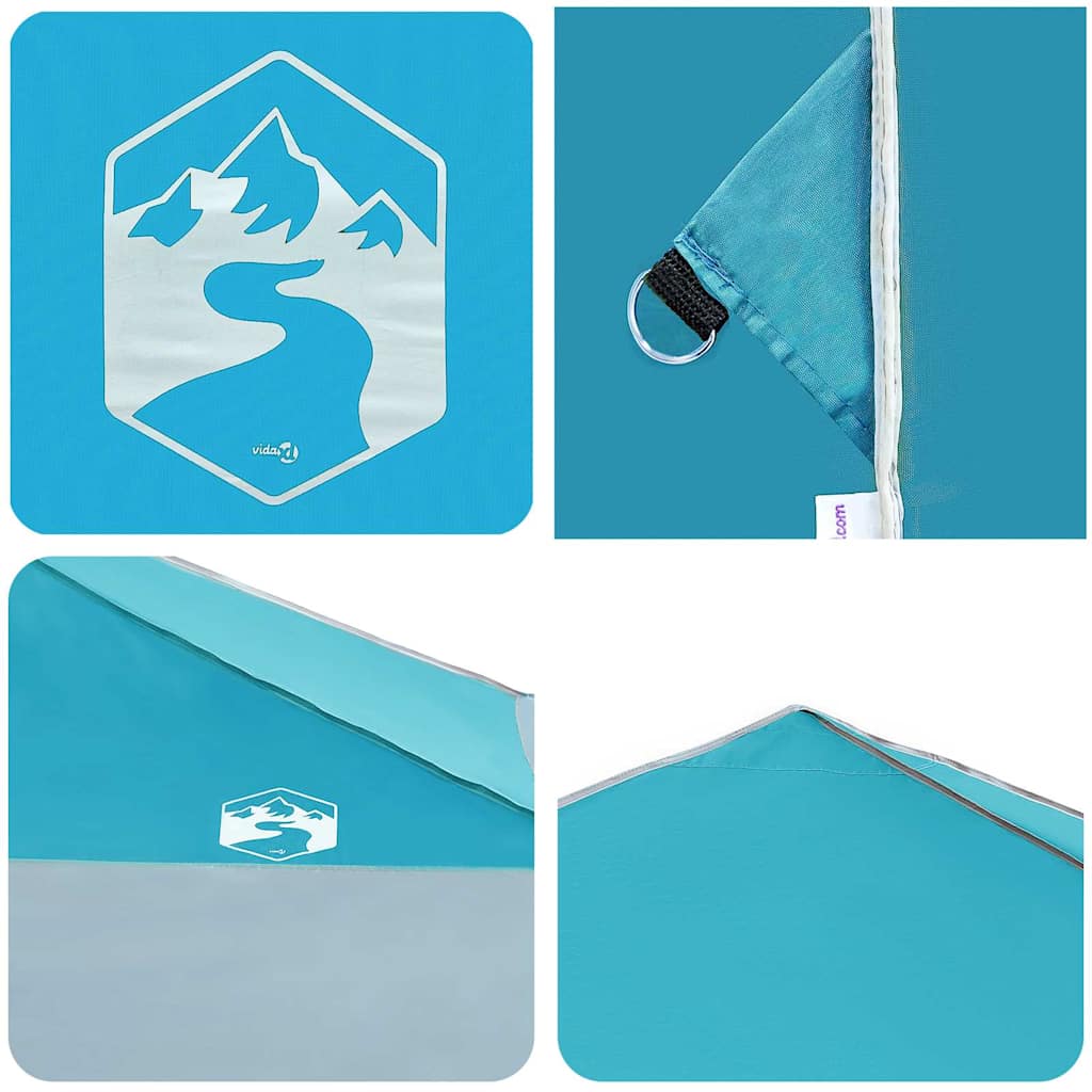 Pop-up Canopy Tent Blue 400 x 400 cm Fabric