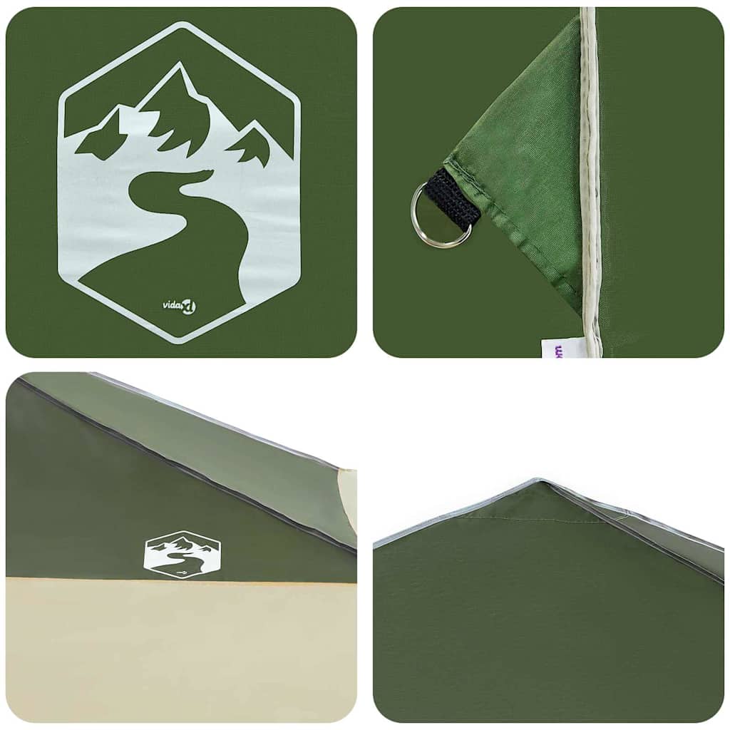 Pop-up Canopy Tent Green 400 x 400 cm Fabric
