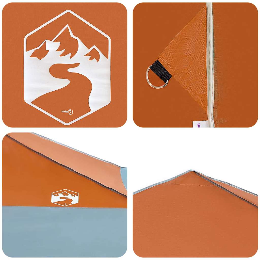 Pop-up Canopy Tent Orange 400 x 400 cm Fabric