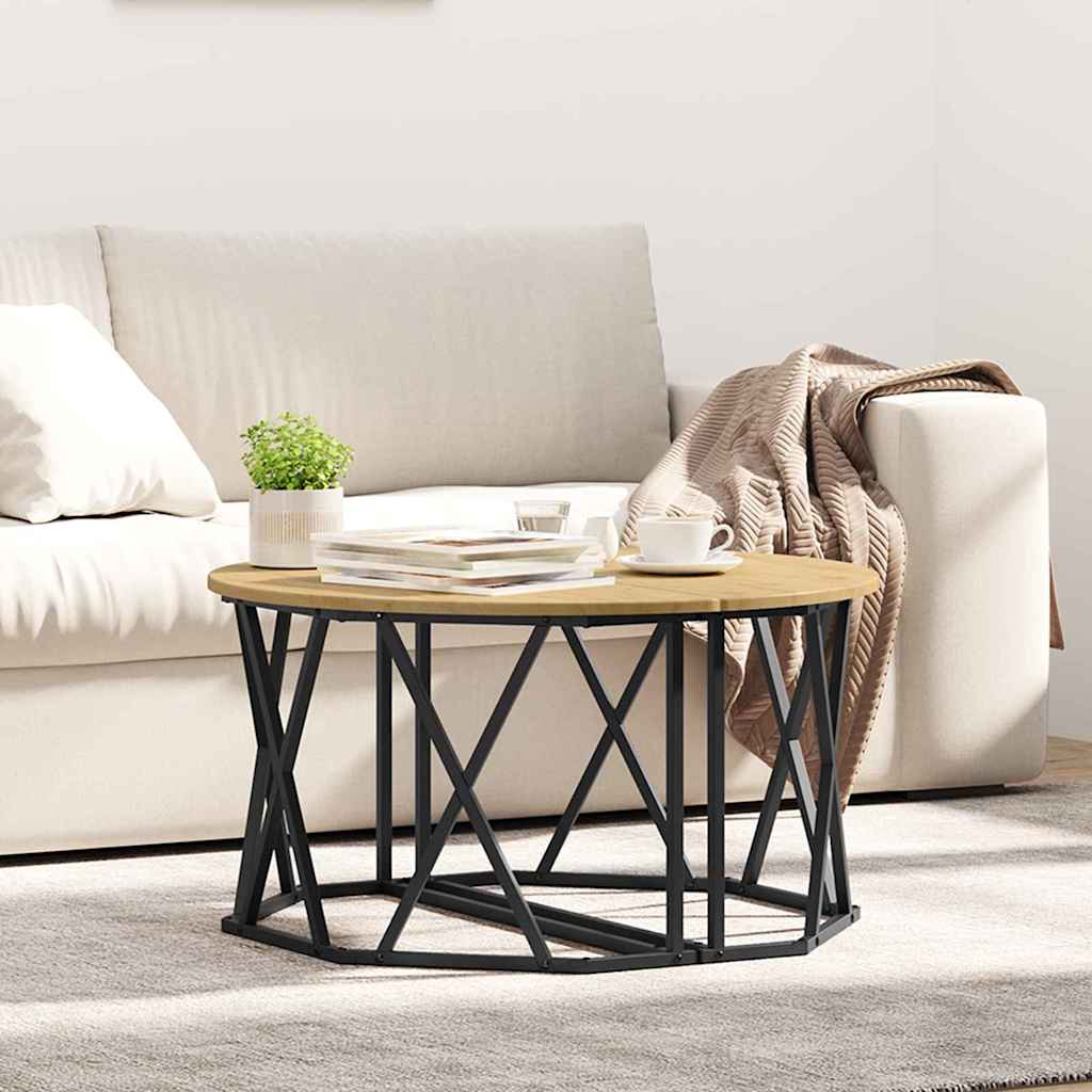Coffee Table Artisan oak 80 x 80 x 42 cm