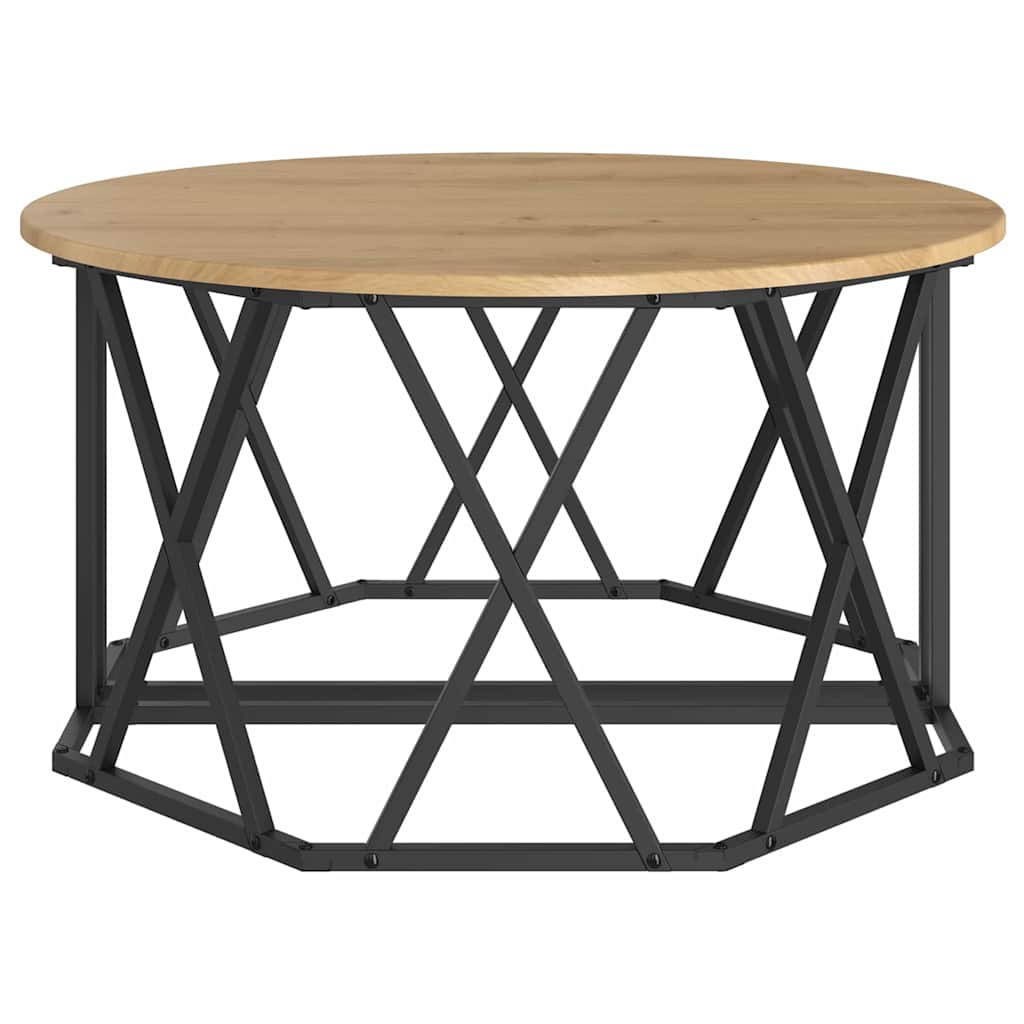 Coffee Table Artisan oak 80 x 80 x 42 cm