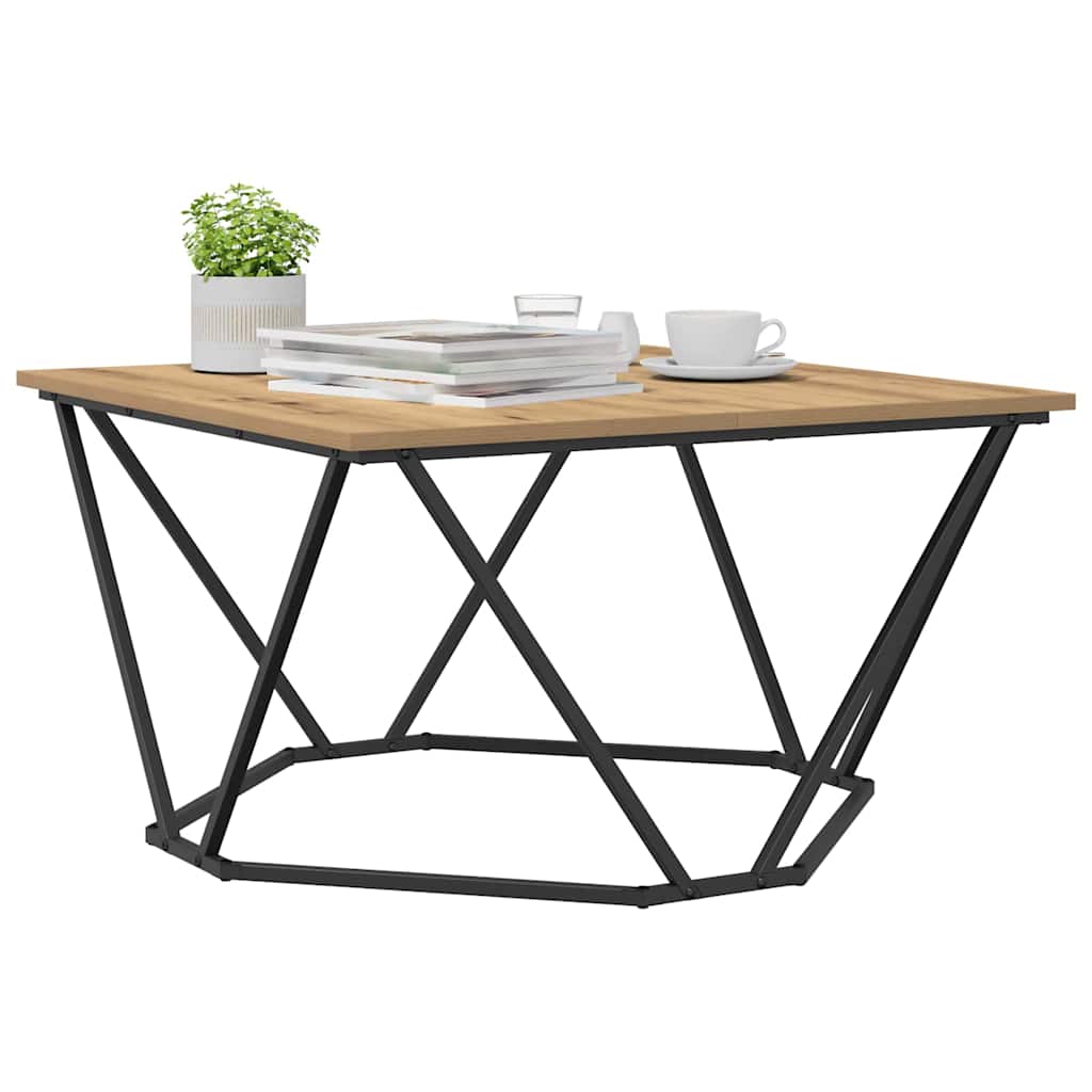 Coffee Table Artisan oak 80 x 80 x 45 cm