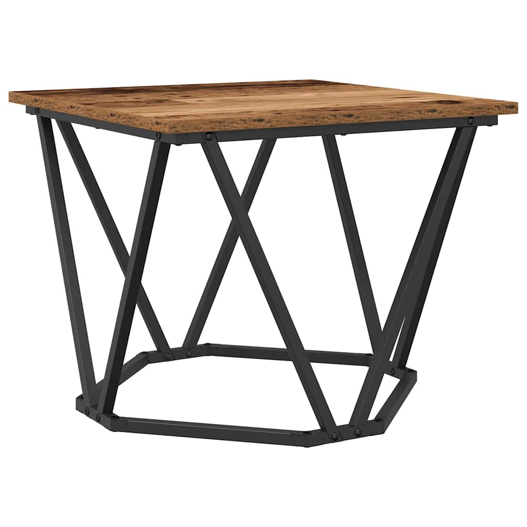 Coffee Table 3 pcs Old wood 50 x 50 x 40 cm