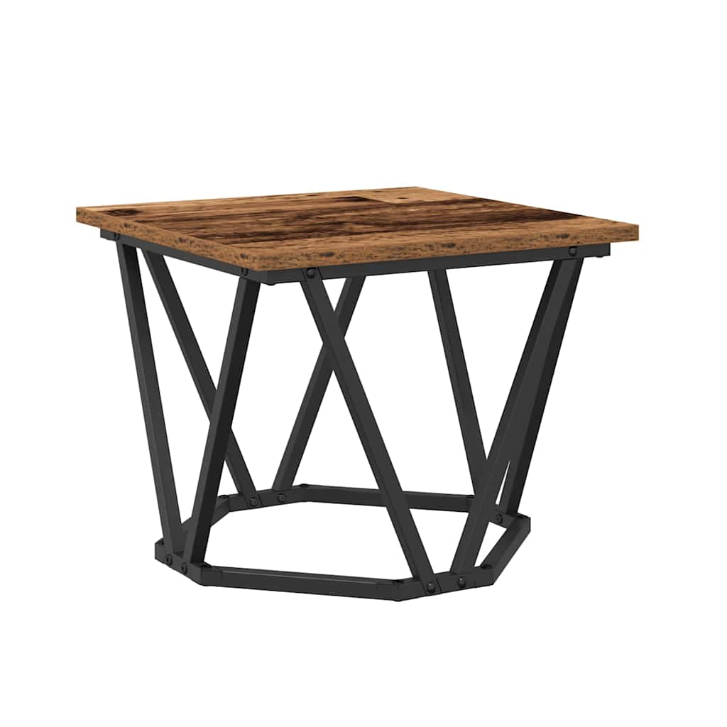 Coffee Table 3 pcs Old wood 50 x 50 x 40 cm