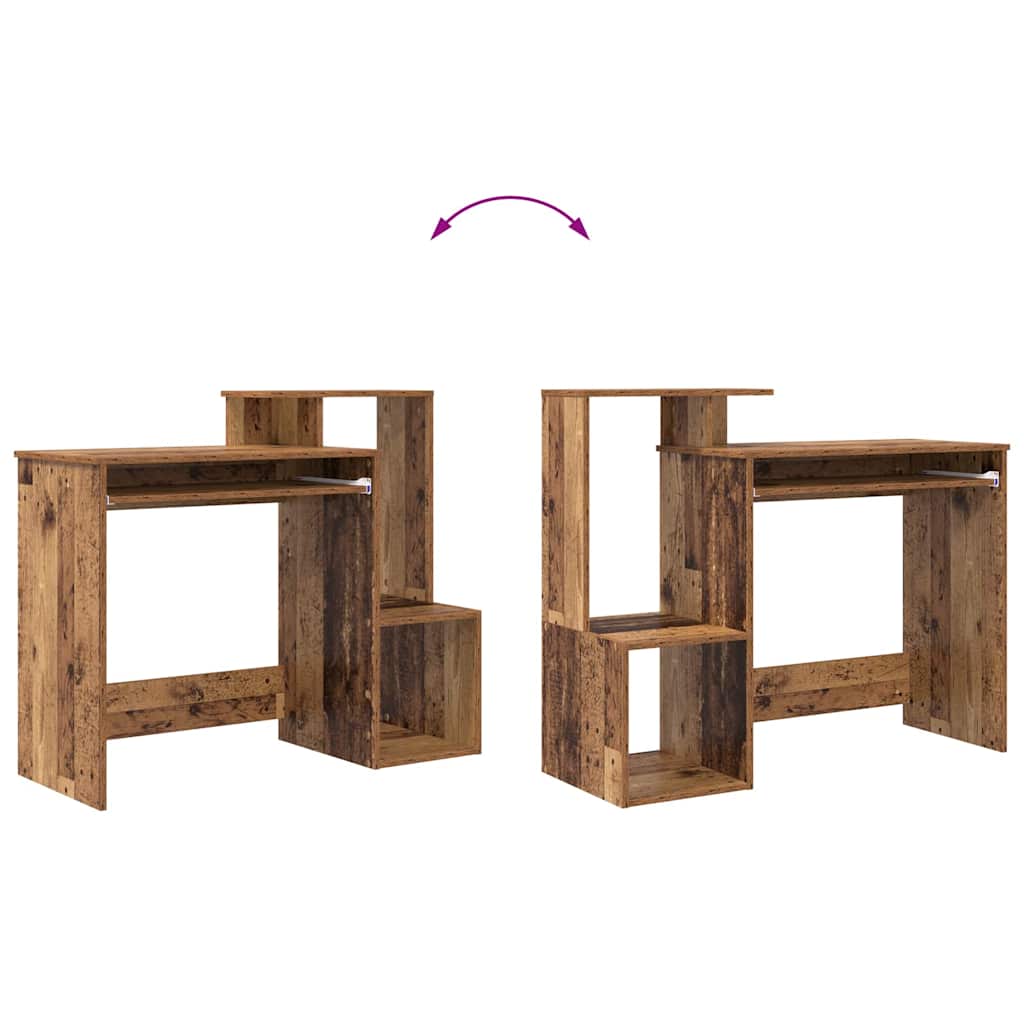 Desk Old Wood 106 x 41 x 88.5 cm Engineered Wood