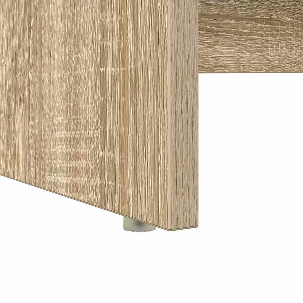 Desk Sonoma Oak 120.5 x 44 x 88.5 cm Engineered Wood