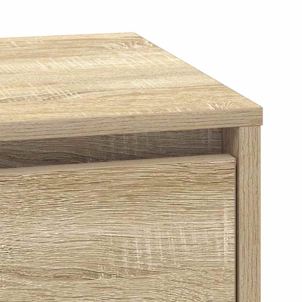 Bedside Cabinet 2 pcs Sonoma Oak 39 x 34.5 x 50 cm