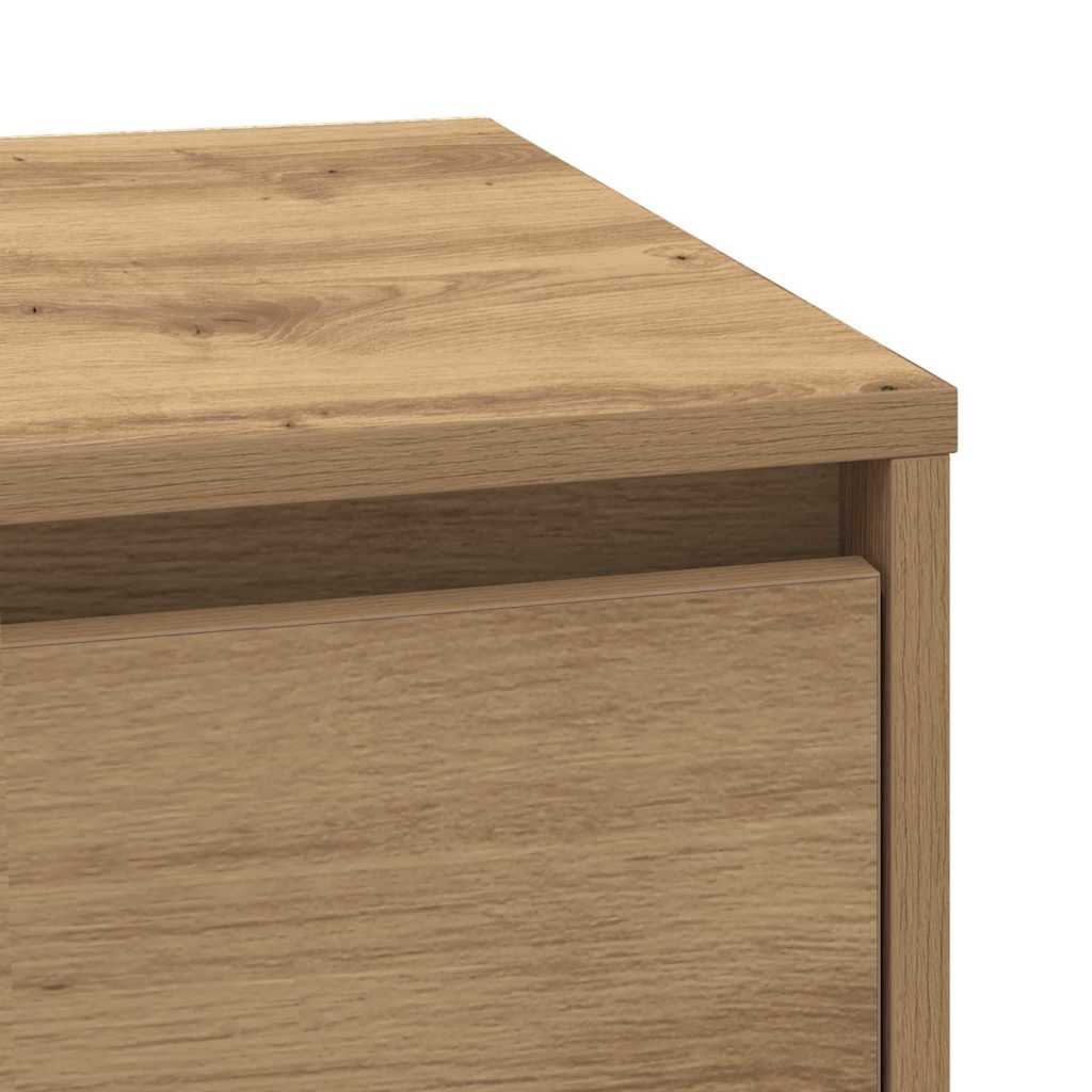 Bedside Cabinet 2 pcs Artisan Oak 39 x 34.5 x 50 cm
