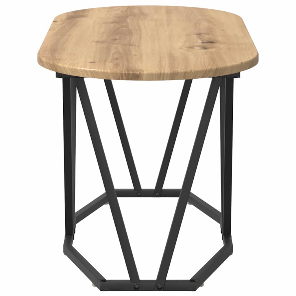 Coffee Table Artisan oak 80 x 40 x 40.5 cm