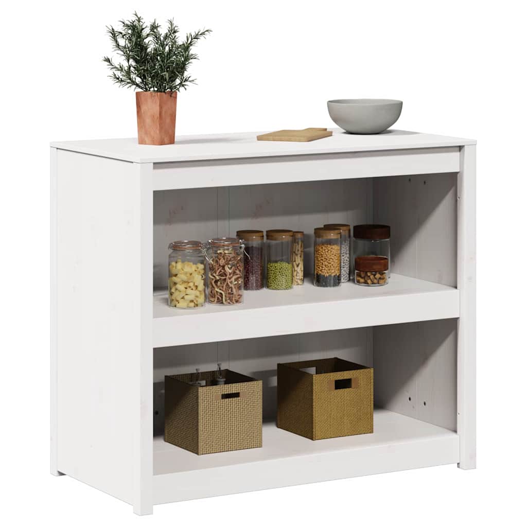 Kitchen Cabinet White 106 x 55 x 92 cm Solid Pine wood