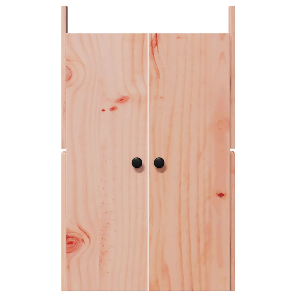 Kitchen Door 2 pcs Brown 50 x 9 x 82 cm Solid Douglas Fir wood