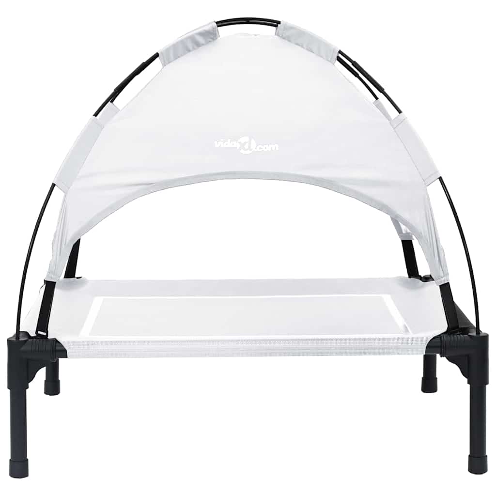 Dog Bed Silver Grey S Steel