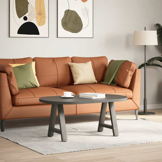 Coffee Table Legs A-Shaped 2 pcs Anthracite 38x(42-43) cm Steel