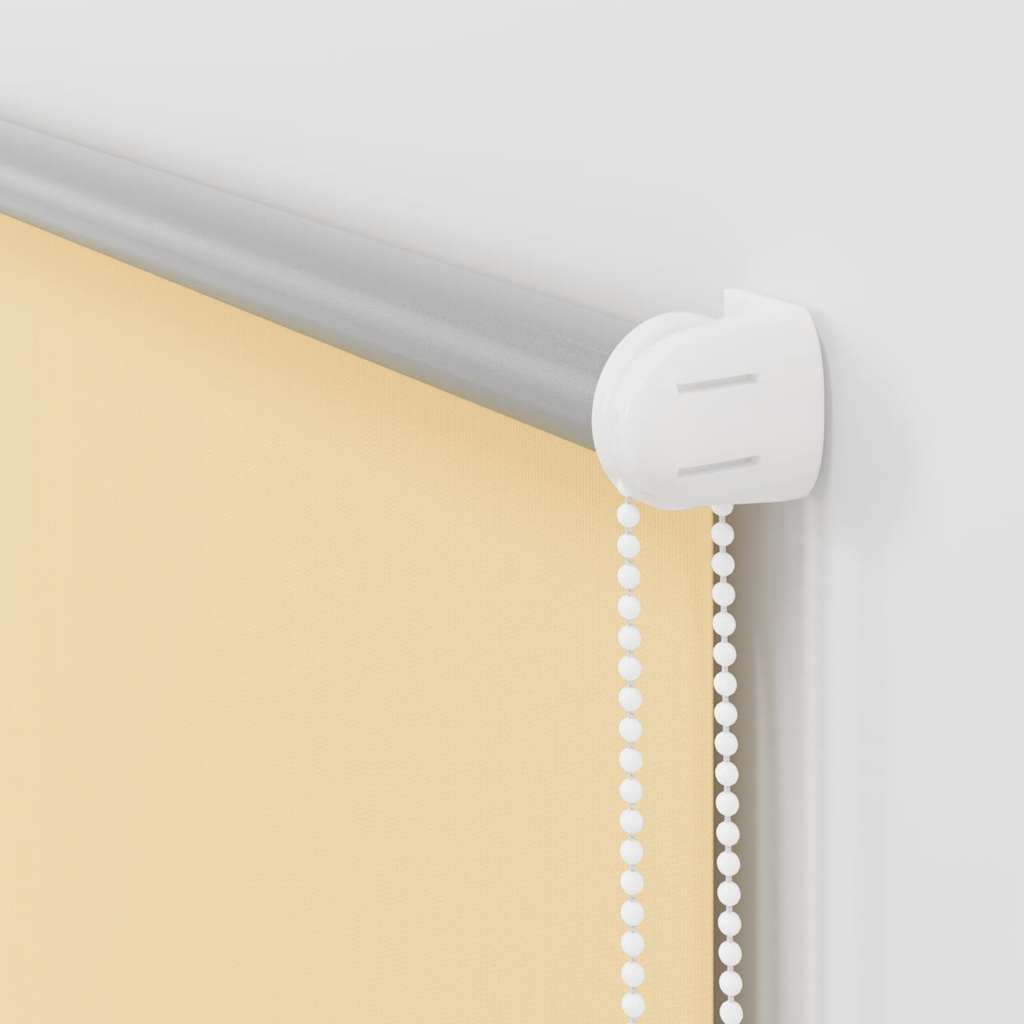 Roller Blind Blackout Beige 60x130 cm Fabric Width 55.7 cm Polyester