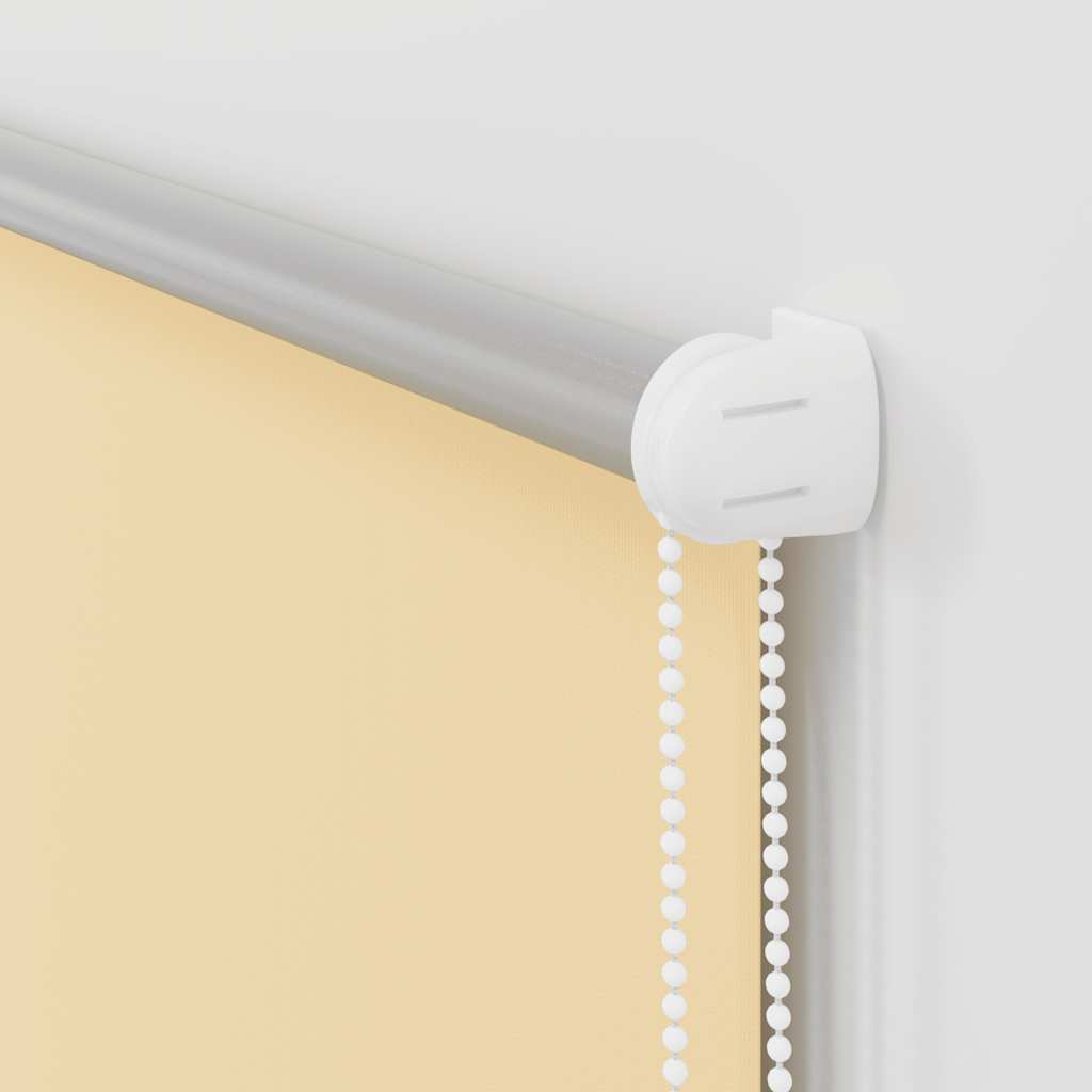 Roller Blind Blackout Beige 60x210 cm Fabric Width 55.7 cm Polyester