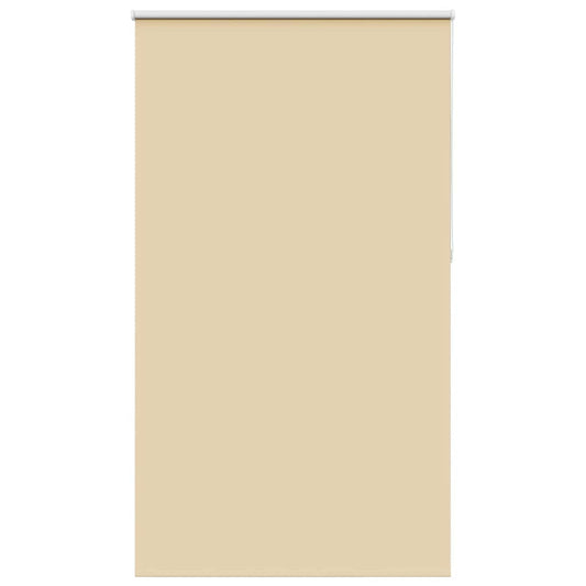 Roller Blind Blackout Beige 125x210 cm Fabric Width 121,6 cm Polyester