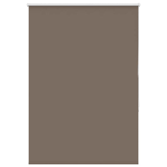 Roller Blind Blackout Coffee 100x130 cm Fabric Width 95.7 cm